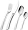 Cutlery Set, BEWOS 32-Piece Stainless Steel Flatware Set, Silverware Tableware Set with Spoon Knife and Fork Set, Service for 8, Easy Clean/Dishwasher Safe, Mirror Polished