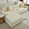 WULTNICEW Sofa Überzug Sofaschoner Sofabezug 3 Sitzer, Sofa Bezug Stretch Sofa Cover Überwurf Universal Couch überzug, Ecksofa für L Form Erfordert Zwei Couchbezug(3SITZER,Beige