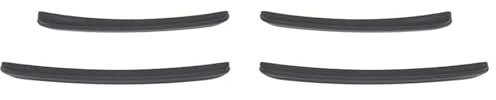 MZEER Auto Für Dodge Für Challenger 2009 + Für Ladegerät 2010 + Auto Felge Augenbraue Stoßstange Schutz Arch Trim Aufkleber Streifen Zubehör Rad-Augenbraue