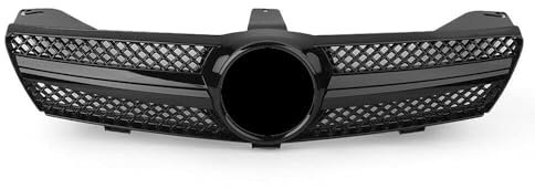Rejilla de parachoques delantero para Mercedes CLS Class W219 CLS500 SLS600 CLS63 AMG 2004-2008,accesorio de recambio de rejilla delantera de ABS,piezas de coche,A-Glossy Black