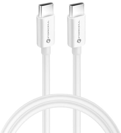 Forcell Câble 2m Rapide pour Google Pixel 8a, 8 Pro, 8, 7, 7a - USB-C vs USB-C, Synchro et Charge 60W, PD QC4.0 & SuperVooc