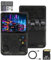 R36S Handheld-Spielekonsole, Tragbare Retro-Spielekonsole mit 3,5-Zoll-IPS-Bildschirm, 3000-mAh-Akku, 64 GB/128 GB Speicher, Keine TF-Karte Im Lieferumfang Enthalten, Schwarz (64G)