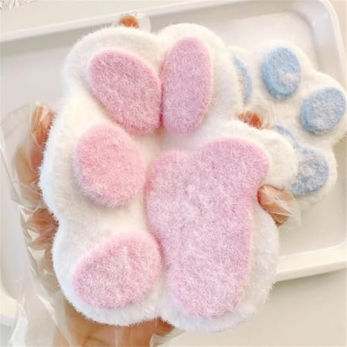 DAMIGHT Big Cat Paw Squishy Toy, Fufu Taba Anti Stress Spielzeug, Super Soft Cat Paw Squeeze Toys für Stressabbau, Niedliche Sensory Fidget Toys Geschenke für Katzenliebhaber, Kinder, Erwachsene(A)