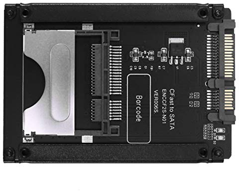 Orolotay Cfast Zu Sata3.0 Platte Adapter Karte Sata 22Pin Cfast Karte Adapter 2,5 Platten Gehäuse Ssd HDD Cfast Karten Leser Für Pc Laptop