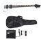 E -Gitarren -Kit 20W Verstärker Ersatzschnüre Picks Metal Gear Heads für ST -Design