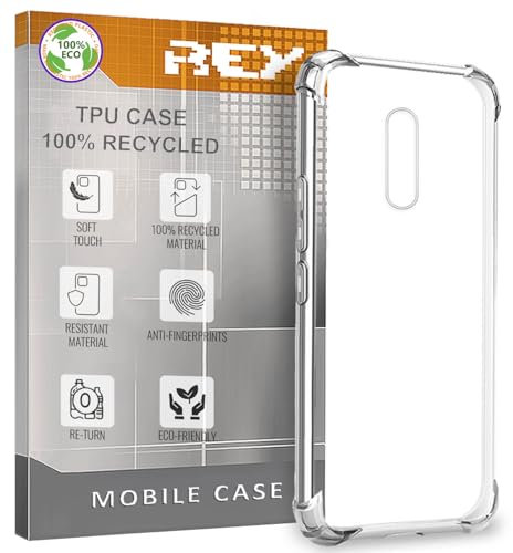 Funda para Huawei Mate 10 Lite, Anti-Shock Ecológica y Transparente, Ultra Fina 0,33mm, Esquinas Reforzadas, Silicona TPU Reciclado de Alta Resistencia y Flexibilidad