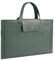 Zxfdsfdbnm Housse pour ordinateur portable avec fonction support convertible deux zones de rangement et poignée ergonomique, 33 à 35,6 cm, Green