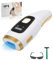 Épilateur Lumière Pulsée, 3 en 1 Épilateur Laser IPL avec Fonction de HR/RA/SC,999,900 Flashes IPL Laser Epilation Definitive, 5 Niveaux Énergie Épilateur Electrique pour Hommes, Femmes