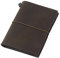 Midori Traveler's Notebook Journal Passport Size - Brown by