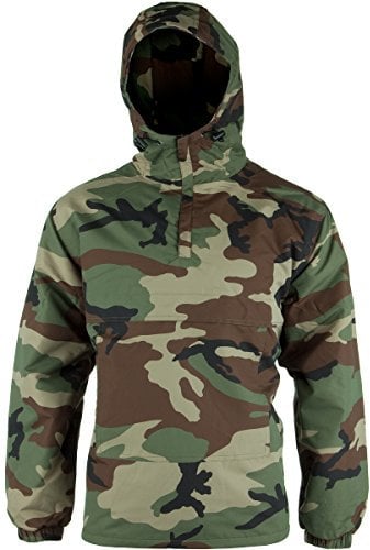 Mil-Tec Herren Komfort Jacke, Woodland, XXL EU