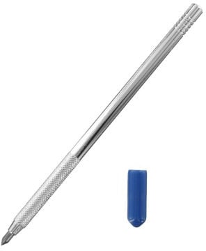 Modelcraft Scriber with Fixed Carbide Point, Silver