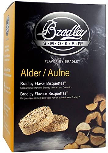 BRADLEY ALDER FLAVOUR SMOKERS BISQUETTES (PACK OF 24)