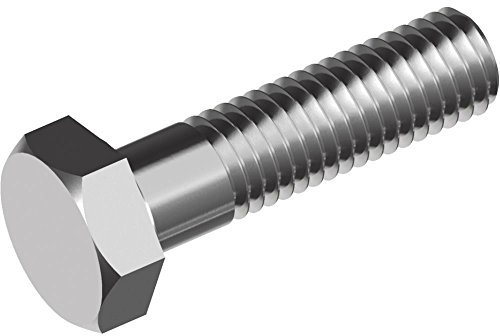50 Stück Sechskantschrauben mit Schaft DIN 931 - A2-70 M10x140