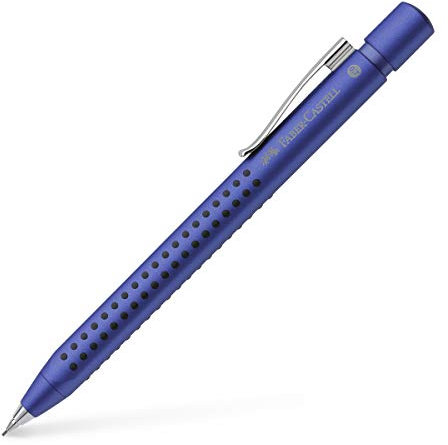 Faber-Castell 131253 Grip 2011 Porte-mines 0.7 mm (Bleu métal)