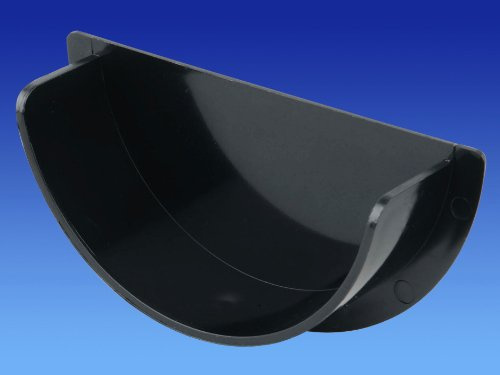 Wavin OSMA Roundline Stopend Internal 112mm Black 0T010b
