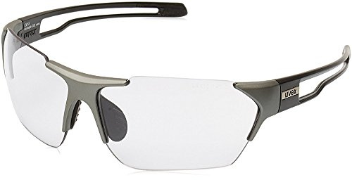 UVEX Sonnenbrille Sportstyle 202 v, Gun Black Mat, One size, 5305224201