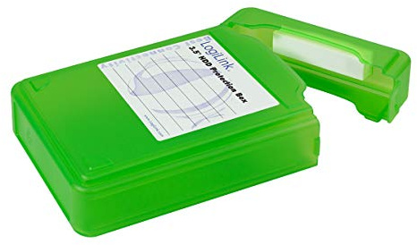 LogiLink UA0133 Festplatte Schutzh?lle f?r 1x 8,9 cm (3,5 Zoll) HDD, gr?n