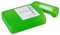 LogiLink UA0133 Festplatte Schutzhülle für 1x 8,9 cm (3,5 Zoll) HDD, grün