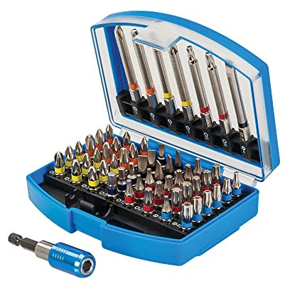 Silverline 846154 Colour-Coded Bit Set 56pce 56pce
