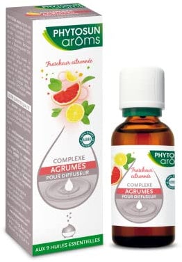 PHYTOSUN AROMS - Complexe Agrumes - Huiles pour Diffuseur - Huiles Essentielles pour Diffusion - 30 ml