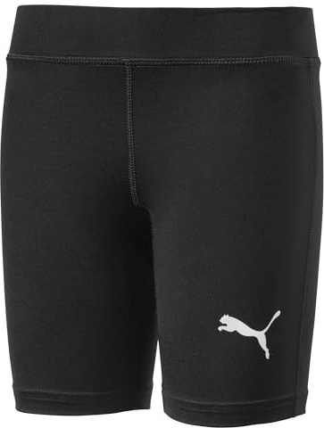 PUMA Kinder Liga Baselayer Shorttight Jr Hose, Puma Black, 128