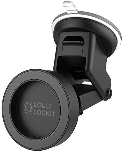 Encased LolliLockit Magnetic Grip Car Holder for Pop Phone Mount, Dash/Window Socket Attachment by LolliLocket