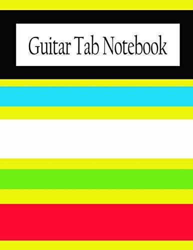 Blank Guitar Tab Notebook