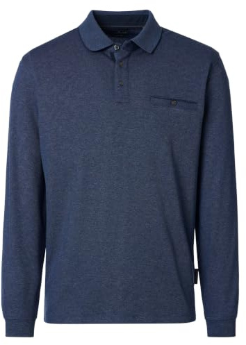 CASAMODA Polo-Shirt Langarm gestreift