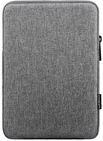 MoKo Tablet Tasche, Tablet Sleeve Tasche für 13 Zoll iPad Pro M4 2024 OLED, 13 Zoll iPad Air M2 2024, iPad Pro 12,9 M2 2022-2015, Galaxy Tab S9+/S8+ 12,4, Portfolio Tablet Tasche, Hell Grau