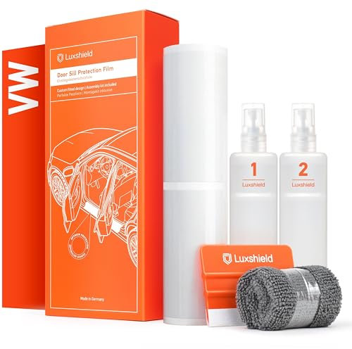 Luxshield Auto Einstiegsleisten Schutz für VW T-Cross C1 I 2019-2025 - Schutzfolie Autotür Zubehör Zierleisten Lackschutzfolie Transparent