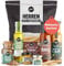 Gepp’s Feinkost Herrenhandtasche I Lustiges Männergeschenk gefüllt mit Delikatessen wie Knoblauch-Chili-Sauce, Edelkräuter-Olivenöl, Texas BBQ Rub I Geschenkidee für Mann, Bruder und Onkel