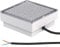 ledscom.de LED Pflasterstein Bodeneinbauleuchte CUS für außen, IP67, eckig, 15 x 15cm, warmweiß