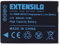 EXTENSILO 1x batteria compatibile con Panasonic Lumix DMC-3D1, DMC-TZ10, DMC-TZ18, DMC-TZ20 fotocamera digitale DSLR (890mAh, 3,6V, Li-Ion)