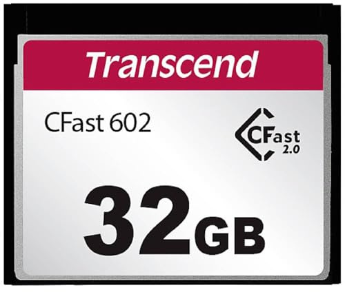 Transcend TS32GCFX602 Memory Card 32 GB CFast 2.0, W127040313 (CFast 2.0)