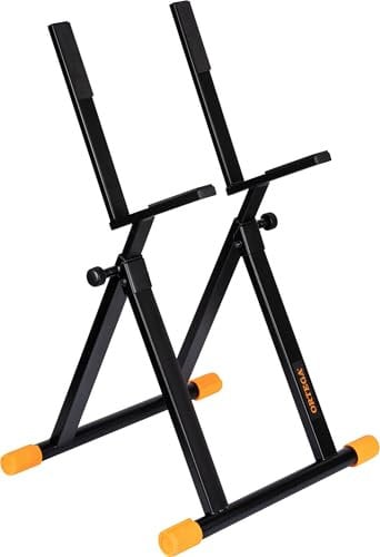 Ortega Guitars Höhenverstellbarer Amp Stand – Ständer für Verstärker bis 70 kg – Stahl, Schwarz (OAS)