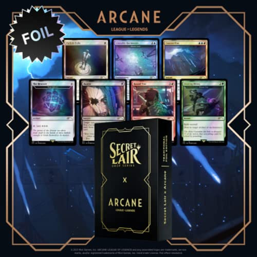 Magia: la tana segreta della raccolta - Arcane League of Legends Spells Foil