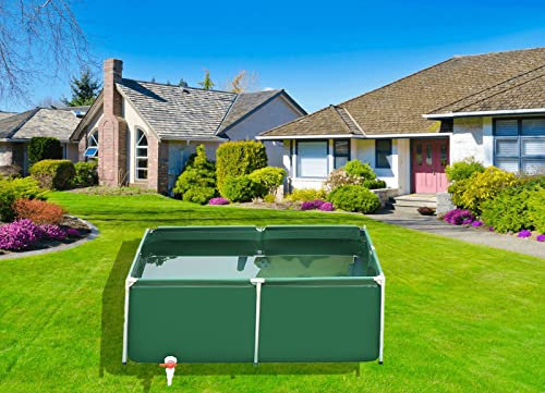 Piscina Fuori Terra/ Telaio Acciaio Piscina Rettangolare Fuori Terra Per Giardino, Cortile Piscina Olimpionica Per Famiglie / Piscine Per Bambini, Piscina Rettangolare Fuori Terra Lato Duro, 0,5 0,6 0