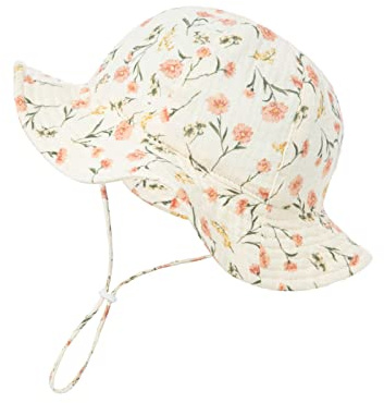 Nishine Chapeau de Soleil pour bébé Beacg Protection Solaire Chapeau de pêcheur Chapeau pour Enfant