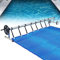 JOIEYOU Pool Aufroller Premium, Aufrollsysteme für Poolfolien, Aufrollsystem Poolaufroller für Solarabdeckung inkl. Bänder, Aufrollvorrichtung für Aufroller Poolabdeckung, Pool Zubehör, 3-5.7m