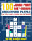 Easy Crossword Puzzle Book for Adults: 100 Easy to Medium Jumbo Print Crossword Puzzle Book - Road Trip Activity Book for Teens, Adults, Seniors, Men and women with solutions