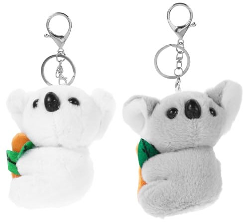 2Er Set Koala-Schlüsselanhänger Plüsch, Mini-Koala-Stofftier Anhänger, Schlüsselanhänger Für Tasche, Rucksack, Handtasche, Kindergeburtstag, Partydeko, Geschenkideen