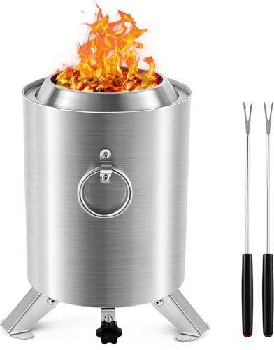 Petit brasero de table portable