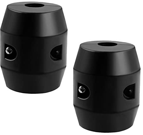 KONTONTY 2pcs Black Pull Out Hose Weight Faucet Gravity Ball Screw for Kitchen Sink Hose Replacement