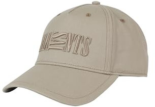 AllSaints Herren Oppose Baseball Cap, Hat with Adjustable Strap Baseballkappe, Pier Grey, Einheitsgröße