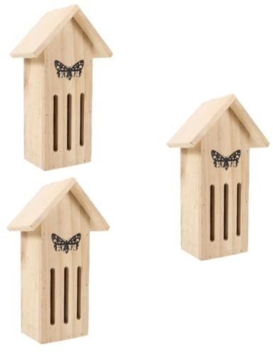 BESPORTBLE 3 Pezzi Attraenti Decorazioni Per Farfalle Mangiatoie Sospese Habitat Per Farfalle Allaperto