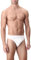 PEROFIL Slip Basso GHIBLIx3 100% Filo Scozia (4 M IT48, Bianco)