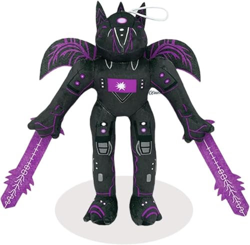 Amanhand Toilet Plush, 11 Inch Upgrade Titan Speakerman Bosses Plush Doll, Cameraman, Upgraded Titan Speaker Man Plush Tv Man Plushies Toys Collectible Gifts for Fans (Purple Titan)