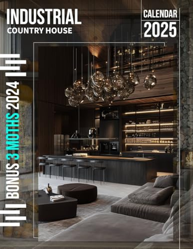 Industrial Country House 2025: Savor Over a Year of Stylish Country House Designs, Ideal for Comprehensive Planning in a Large Format