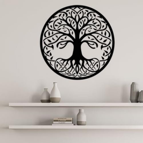 Albero della vita pittura murale albero adesivo decorazione domestica adesivo 50X50CM