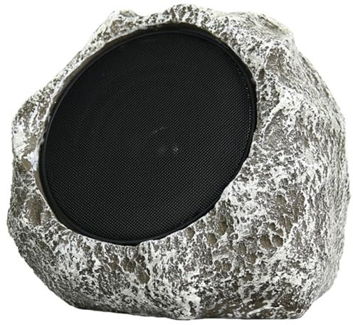 Pesoncarl Outdoor Rock Speakers 9x7x7'' Waterproof Solar-Powered/USB Wireless Outdoor Speakers Rechargeable for Garden Patios Villas Parks Camping